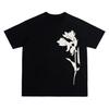 2025 Inverno Autunno Saldo Caldo Maglietta a Maniche Corte Larga Casual Marca di Lusso T-shirt Tendenza Skade per e Top Grafici(8)