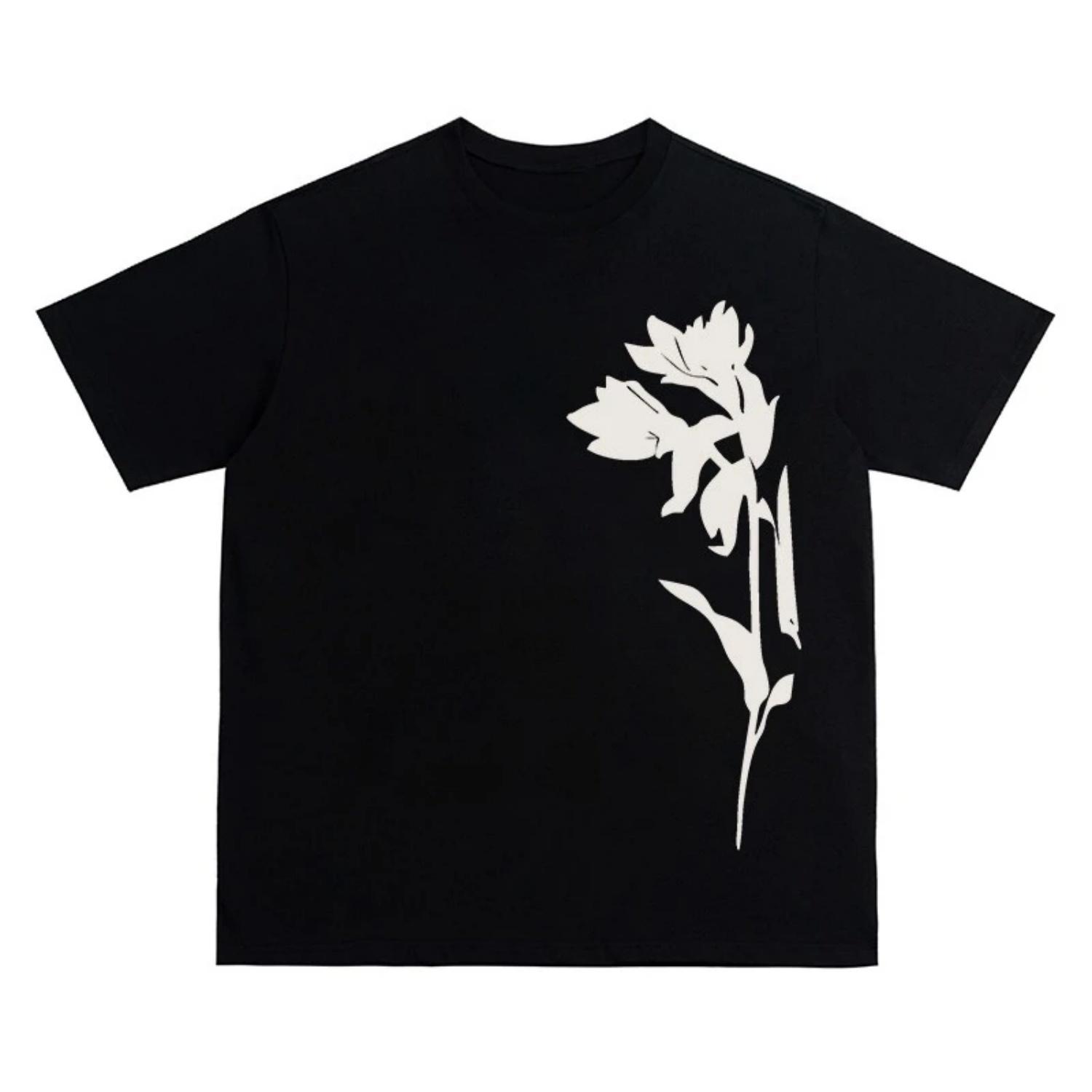 

2025 Winter Autumn Hot Sale Loose Short-sleeved T-shirt Casual Luxury Brand Skade Trend T-shirt for and Graphic Tops(8) S чёрный