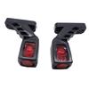 2PCS 3Faces White Red Yellow 12/24V LED Side Marker Light TailLight  For Trailer Truck Van Lorry Indicator Lamp Truck Side Lamp