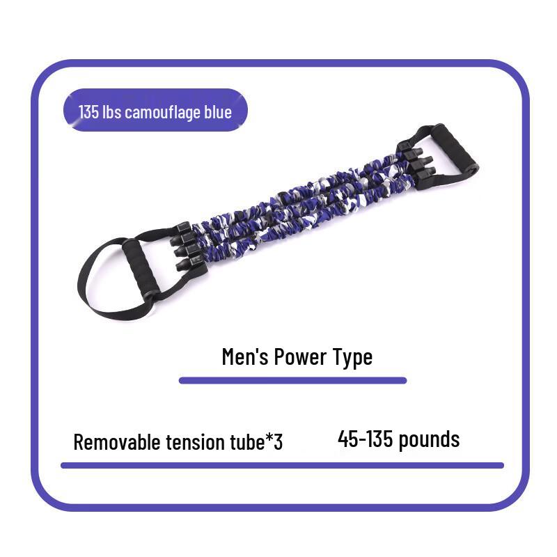 Ayub Эспандер для груди с 3-мя трубчатыми резинками