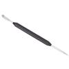 Stainless Steel Coffee Pull Needle Spiral Needle Drawing Carving Tool AntiSkid Handle Kitchen Gadgets with Black Color for Families Coffee Shops Offic