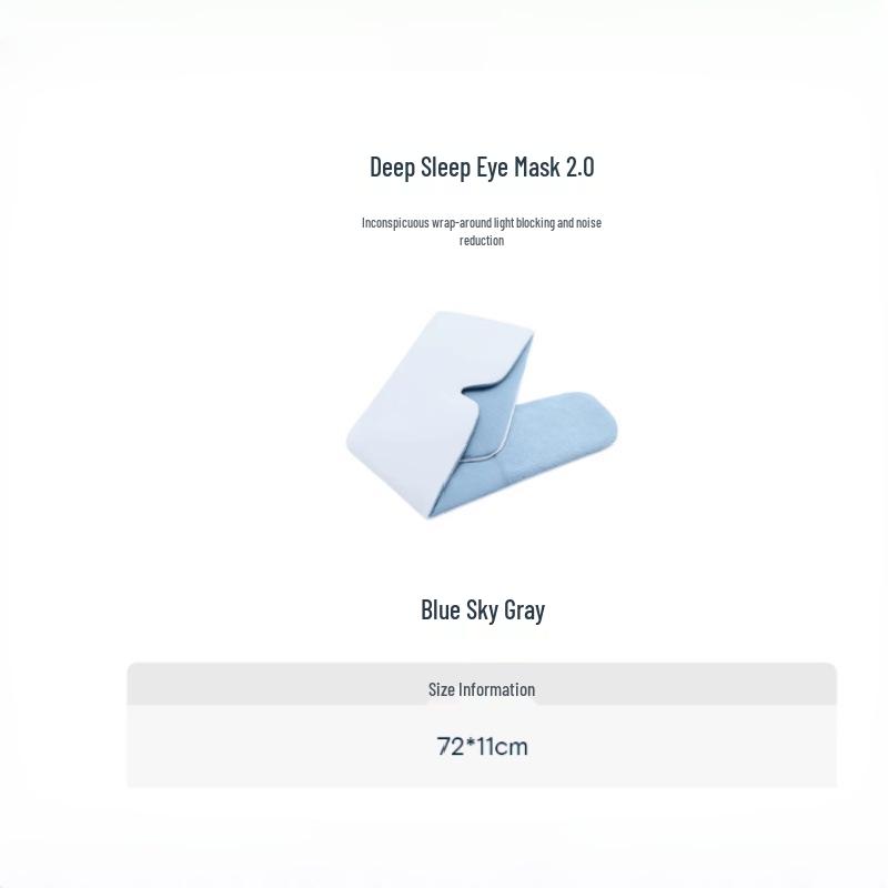 Planet Deep Sleep 2.0 Augenmaske: Lichtundurchlässig, Maschinenwaschbar, Milbenschutz, Antibakteriell, Atmungsaktiver und bequemer als Seide.