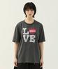 Mimdeowodeulobeu Hello World Love T-Shirt_Charcoal