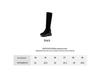 Women's Black Suede Knee-High Boots - 8CM Height Increase, Thick Sole, Plus Velvet, Elastic, 2025 Autumn/Winter Collection