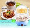 Mini Multi-Functional Egg Steamer with Automatic Power-Off for Household Use