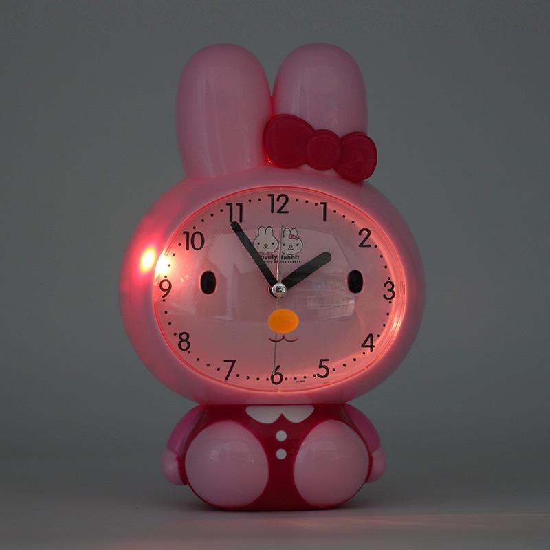 Alarm Clock Student Uses Cute Multifunctional Creative Silent Luminous Lazy Bedside Cartoon Talking Children's Alarm Clock