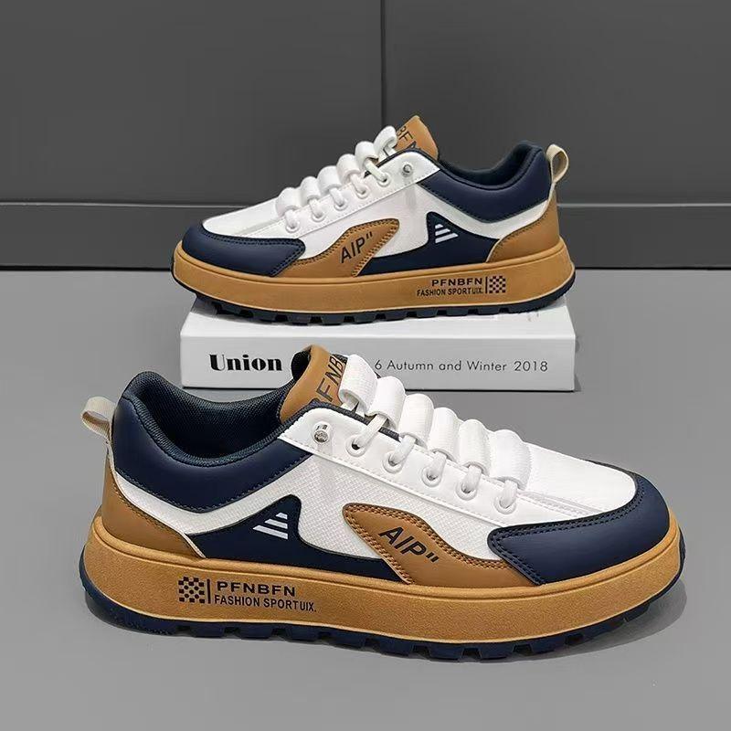 Sneaker Chunky Uomo Scarpe Sportive di Design Moda Casual Tessuto in Microfibra Pelle Traspirante Altezza Aumentata Scarpe con Zeppa Piattaforma