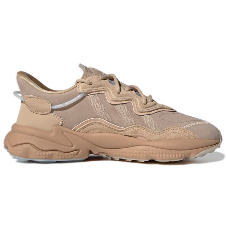 Adidas Originals Ozweego Comfortable Slip-Resistant Durable Low-Top Lifestyle Shoes Women sneaker Brown GY3543