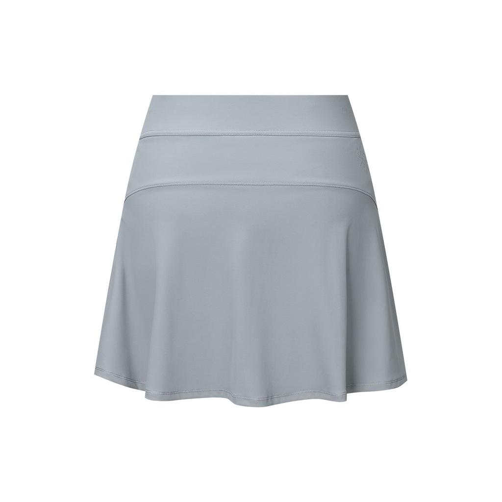Reebok Fashionable Versatile Retro Trendy Stretchy Casual Skirt Women skirts Light-Gray 24FRC636WGG5