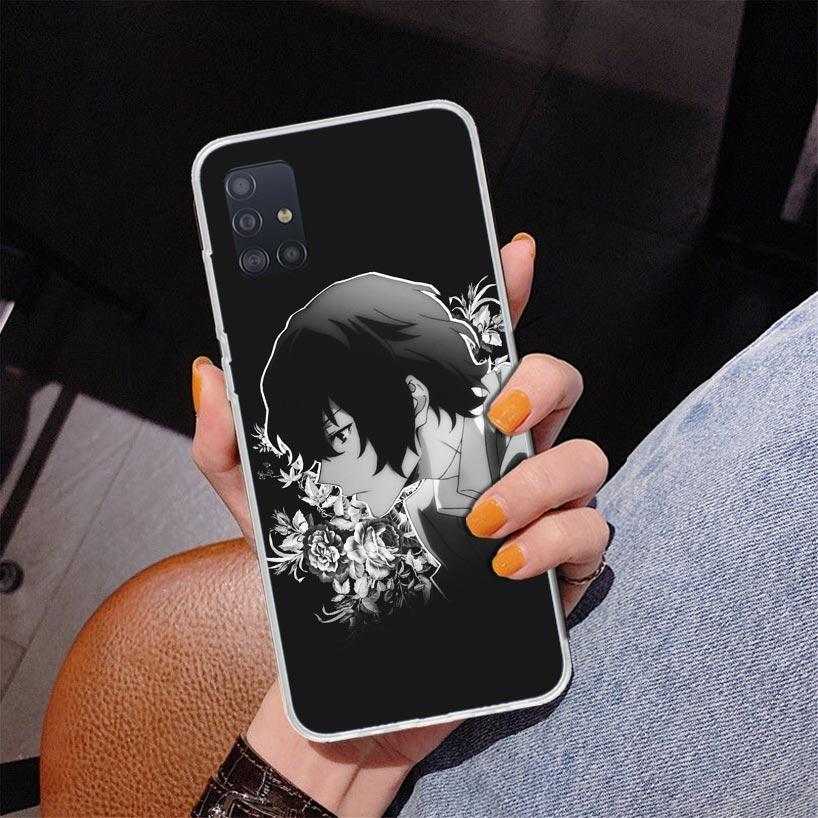 Bungo Stray Dogs Dazai Phone Case For Samsung Galaxy A52 A32 A22 A12 A51 A31 A50S A30S A20S A10S Note 20 Ultra 10 Plus S10 A72 A