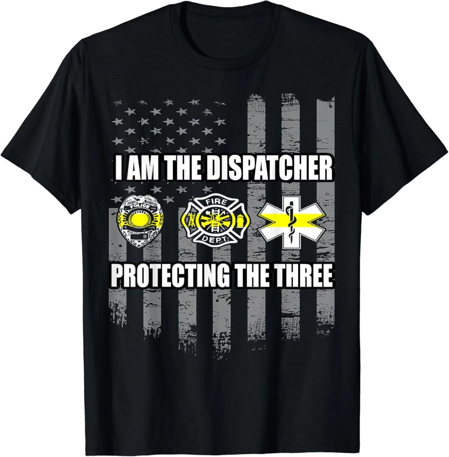 

911 Dispatcher Shirt - Protecting The Tree Gift Unisex T-Shirt L