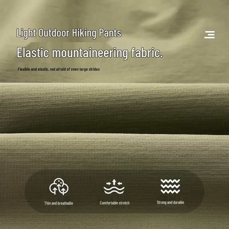 DuoDuoJia Boys' Breathable Elastic Casual Pants