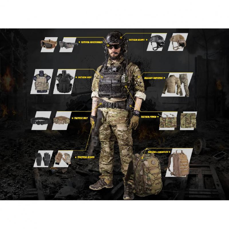 ABS Outdoor Casco Protector Built-in Headset Lens Multiple Color Safety CS Game Full Face Field Cover Tactical Mask Helmet
