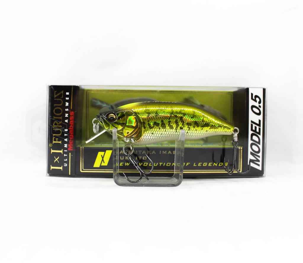 Megabass I X I Furious 0.5 64 mm 1/4 oz Momeală Flotantă GG Hasu (2291)