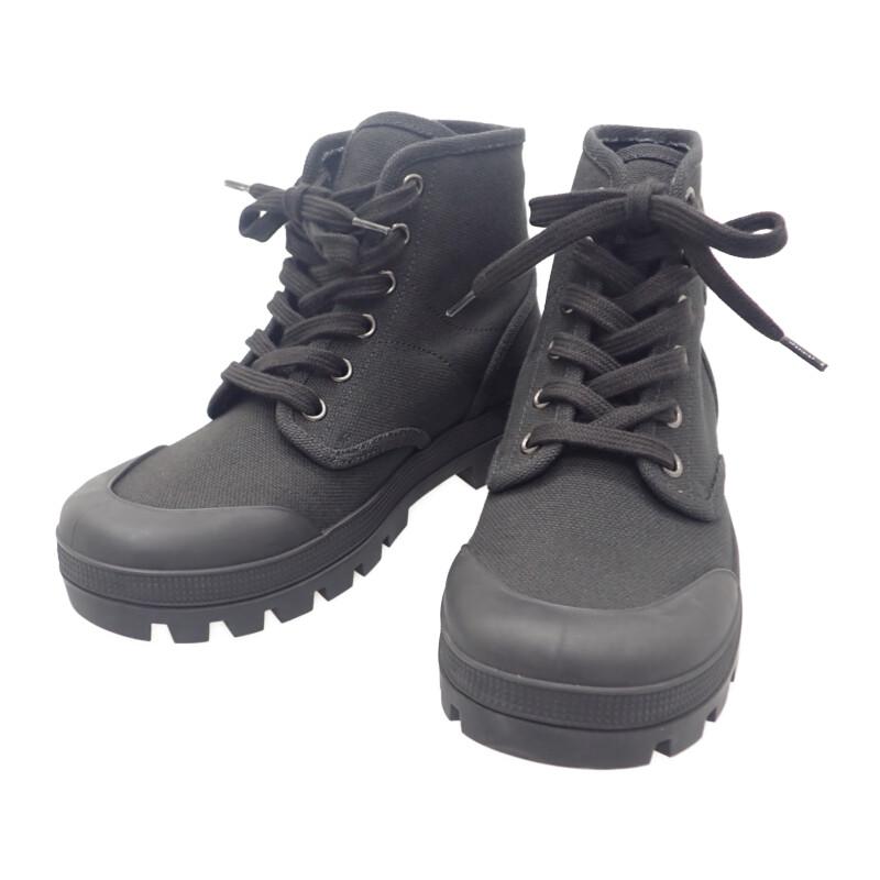 CELINE  343142198C.38NO Sneakers Black Canvas/leather Women
