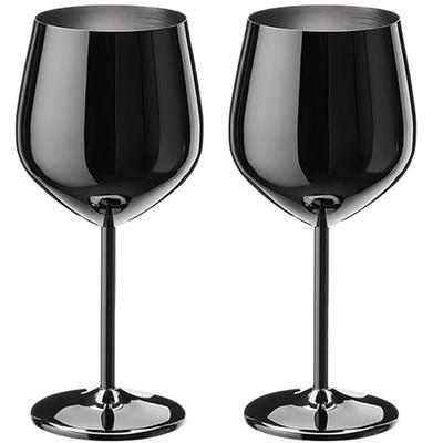 Neues Edelstahlglas Cocktail Kreatives Metallweinglas Bar Restaurant Champagnerglas Rotweinglas Trinkgeschirr Barzubehör Tasse