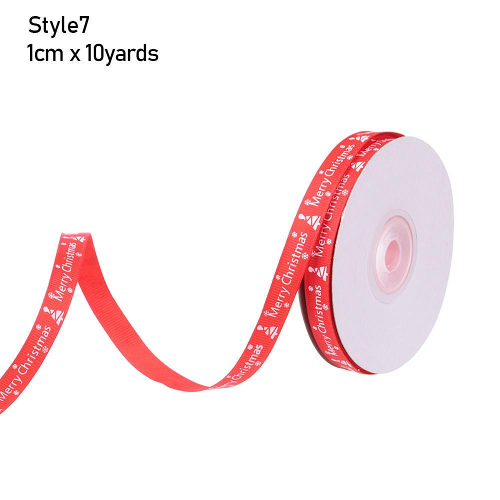 Decor Hair Bows DIY Printed Grosgrain Ribbons Wedding Decoration Christmas Ribbon Gift Wrapping