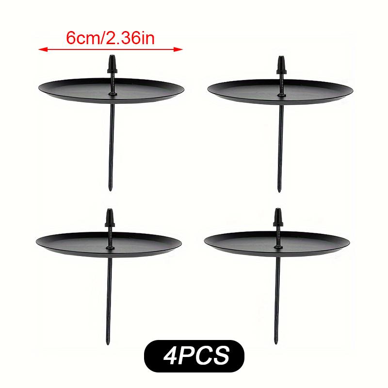 4 STK New Arrivals julepynt med stearinlys Middag Atmosfære Dekking Borddekorasjon