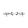 Durable Mountain Bike Front Rear Axle 12.5cm 17.5cm Steel Bearing Hub for Road Bike Thru Axle Parts Replacement