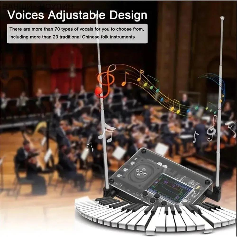 Musical Electronic Instrument Teremin With Screen In Gift