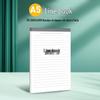 2025 Student Tear-Off Pad: B5 Blank Notebook & A4 Horizontal Line Memo Pad