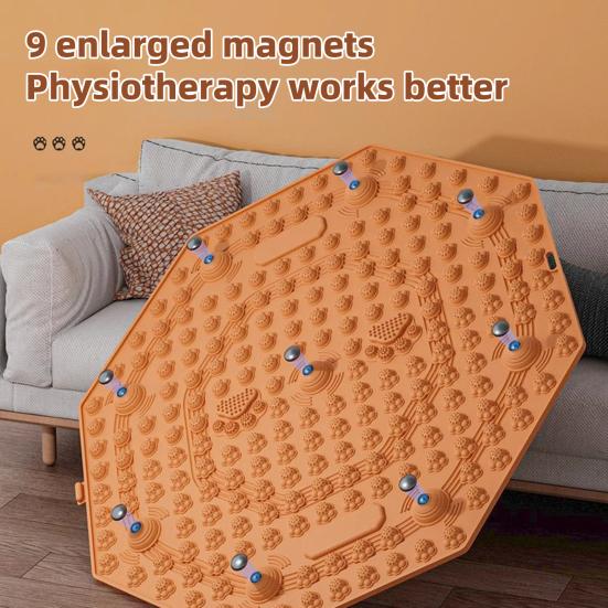 Masážní podložka na nohy Magnetická akupresurní podložka na nohy Extra velká akupresurní podložka pro relaxaci nohou, úlevu od stresu
