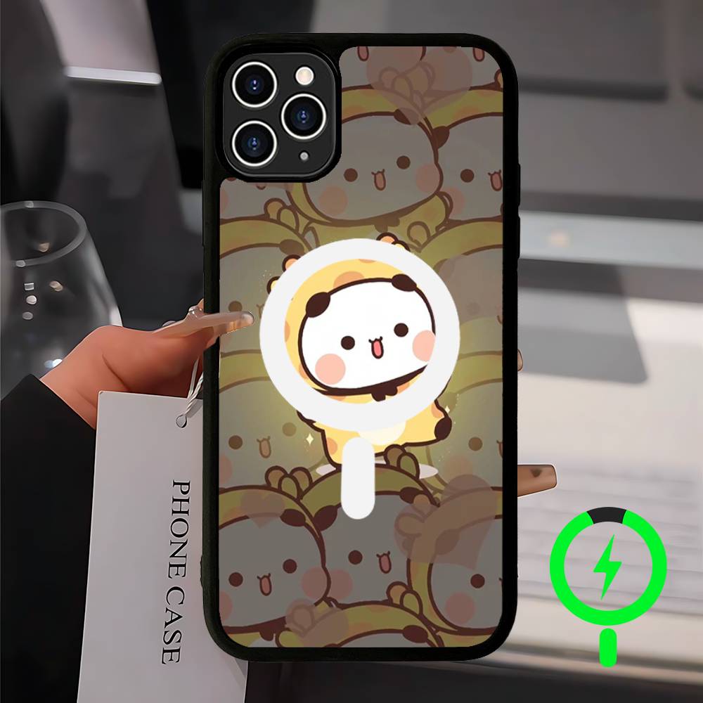 Bubu And Dudu Cute Cartoon Magnetic For Magsafe Phone Case For IPhone 17 Air 16 Pro Max 15 14 13 12 11 Protective Cover