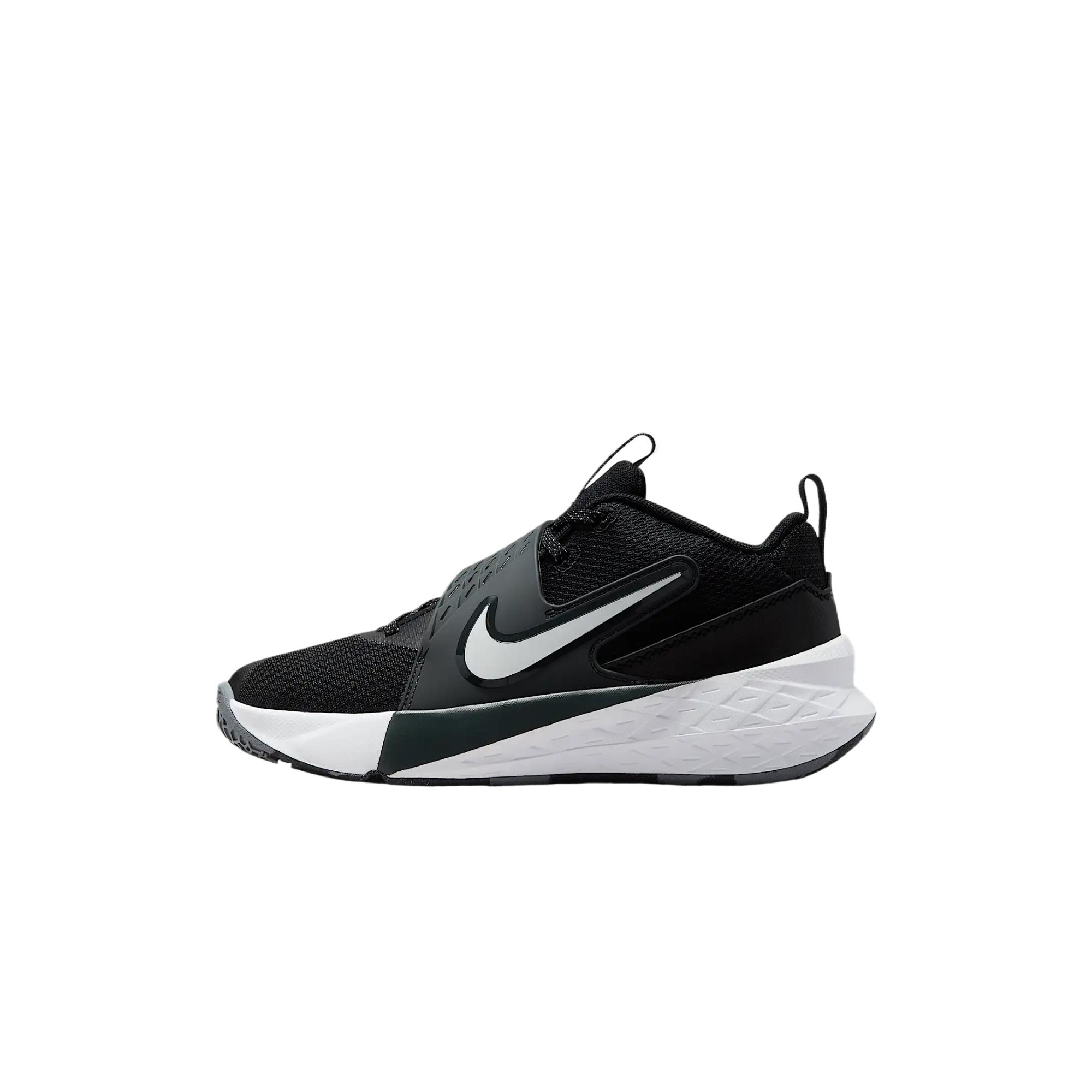 

Nike Team Hustle D12 GS Черно-белые детские кроссовки Антрацит HF6279-002 39