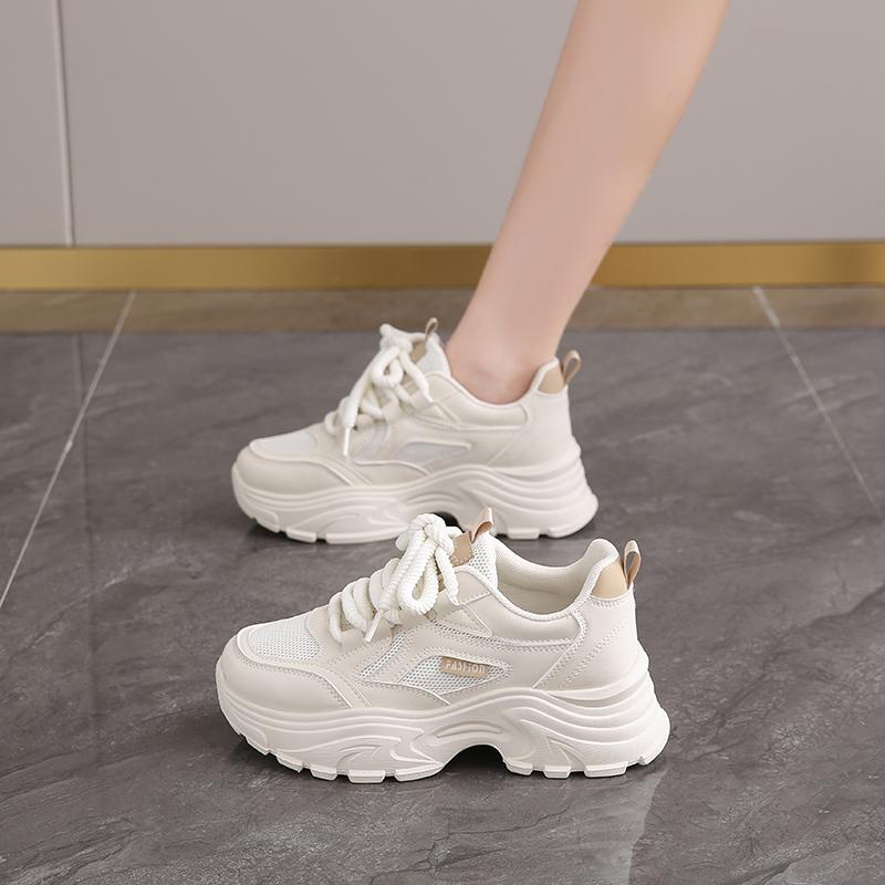 Dad shoes spring and summer new thick-soled small-size student sneakers