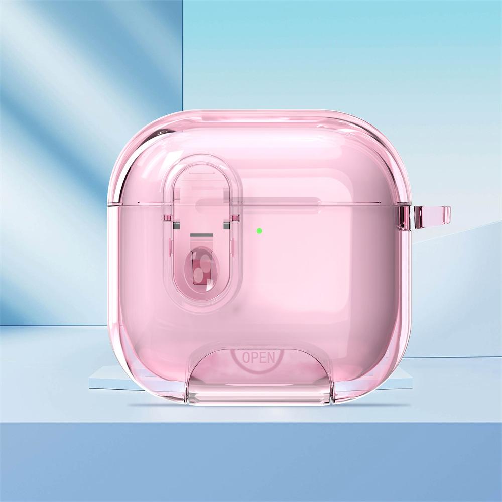 Transparent lock bracket for AirPods pro1 generation protective cover 1 generation pro1 generation apple bluetooth headset case