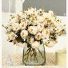 Bouquet Peony Simulation Flower Wedding Flower Home Decoration Flower Cross Border Simulation Flower Fake Flower Ornament