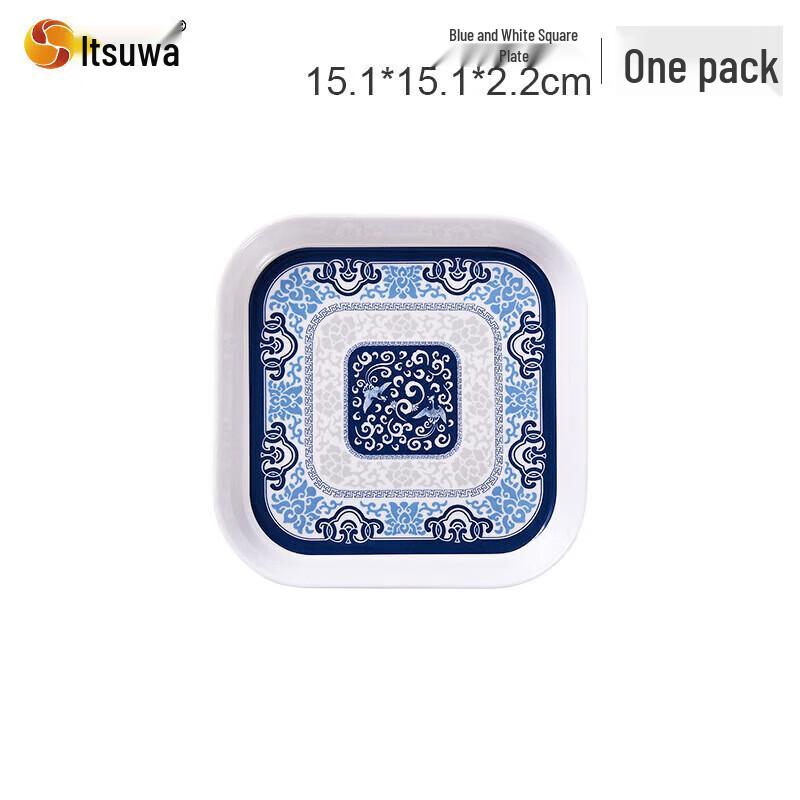 Wuhe Food-Grade Melamine Cute Monkey Square Plate