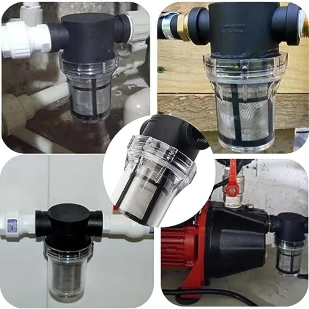 40/100/200 Mesh Inline Water Filter Strainer Plumbing Sediment Filter Industrial Plumbing