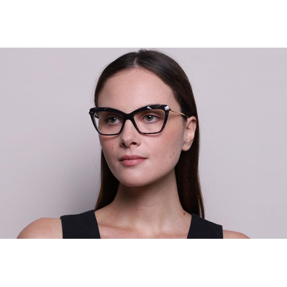 Dolce   Gabbana Dg5025 Faced Stones 504 Women Eyeglasses