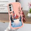 Winter Snow Merry Christmas Soft Phone Cover Case for Samsung Galaxy A14 A13 A11 A15 A52 A12 A21s A16 A04 A05 A06 A03 A53 A33