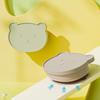 Silicone Baby Bowl with Lid, Food-Grade Suction Cup, Anti-Fall, Little Bear Design
