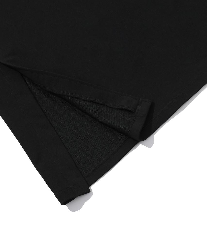 Vintril New York Lemon Slim Long Skirt (Black)