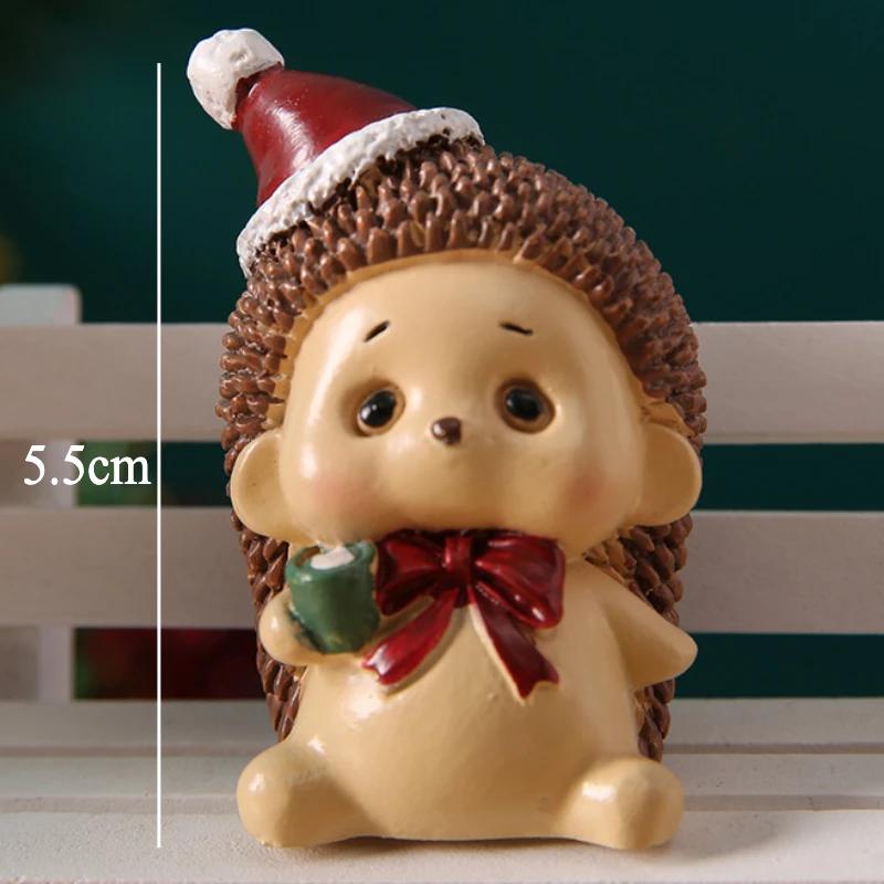 Cute Santa Claus Christmas Ornaments Christmas Tree Decorations Cartoon Animal Christmas Supplies Desktop Decorations for Kids
