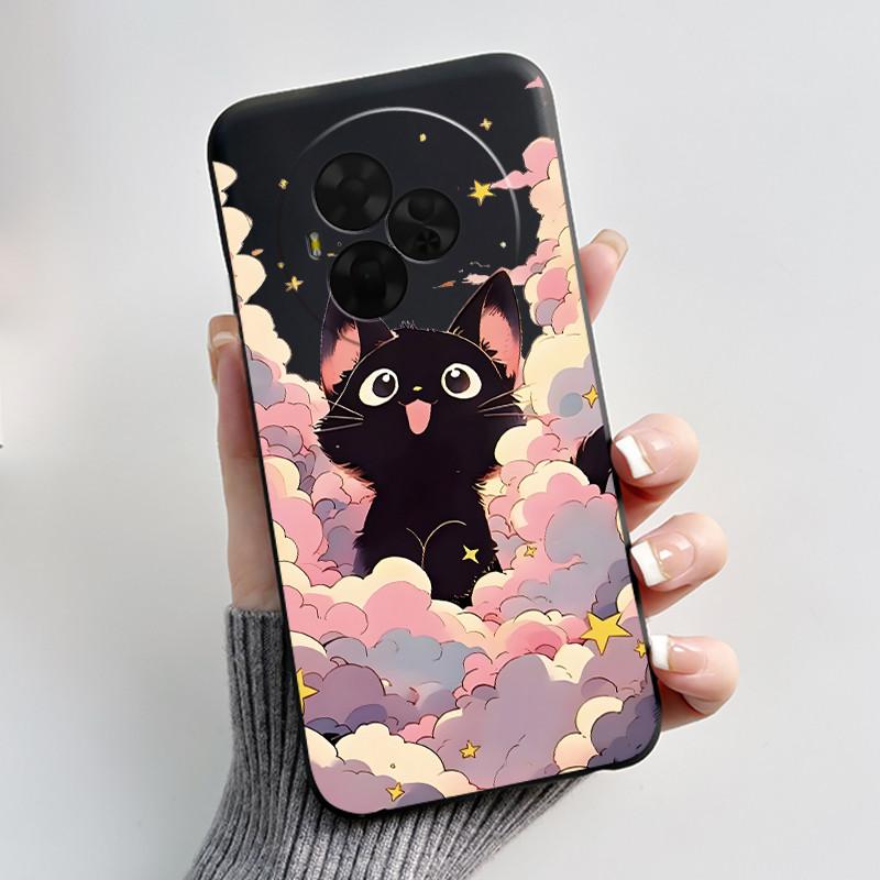 Casing For TCL NxtPaper 60 Ultra 5G Phone Case Aesthetic Luxury Cute Cool Boys Girls Soft Silicone Back Cover Black TPU Shell