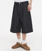 DNSR Pinstripe Bermuda Denim Pants Indigo