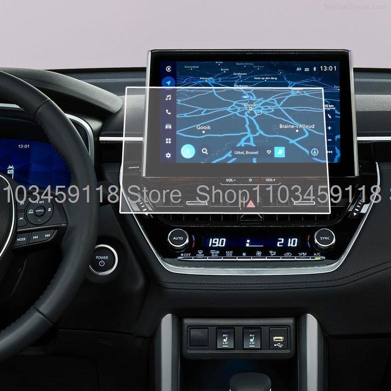 

Tempered glass For Toyota Corolla Cross 2024 2025 2026 10.5 inch car infotainment radio LCD gps Navigation protective film прозорий