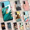 Surfboard Surfing Surf Girl Cover For Xiaomi 14 Ultra 15 13 11T 12T 13T 14T Pro POCO X7 Pro X3 X5 X6 M6 F5 F6 Pro Case