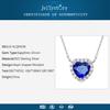 Lindon Classic Jewelry Necklace with Heart-shape Zircon Pendant For Women Wedding Party Gifts