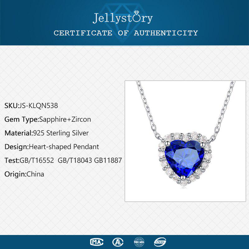 Lindon Classic Jewelry Necklace with Heart-shape Zircon Pendant For Women Wedding Party Gifts
