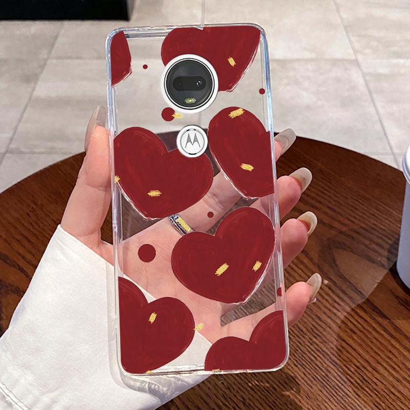 Żelowe Etui Do Motorola Moto G7 Plus/Moto G7 Play /Moto G7 Power Fundas Przezroczyste Silikonowe Miękkie TPU Pokrowiec Uroczy Kot Ochronne Etui