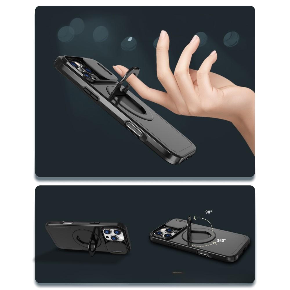 iPhone 16 Pro Max Military Magnet Case for MagSafe Black