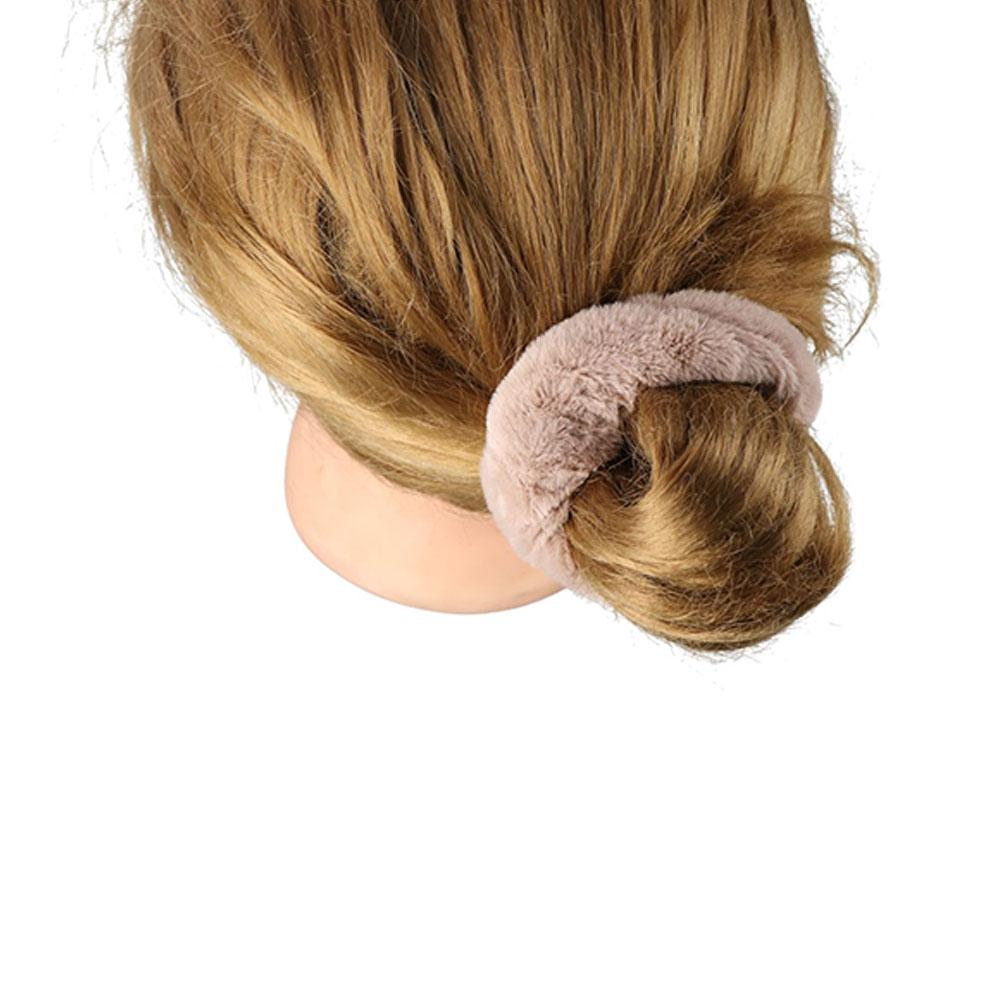 Hair Ring Headwear Hair Tie Hair Accessories Rubber Band Ponytail Holder Plush Scrunchie Hair Rope