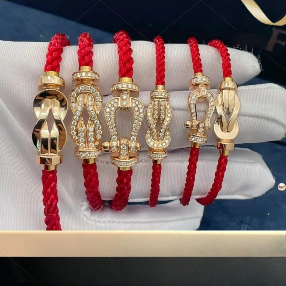 

Браслет с бриллиантами и пряжкой в виде подковы для пар 16CM [Hand circumference within 15 can be shot]