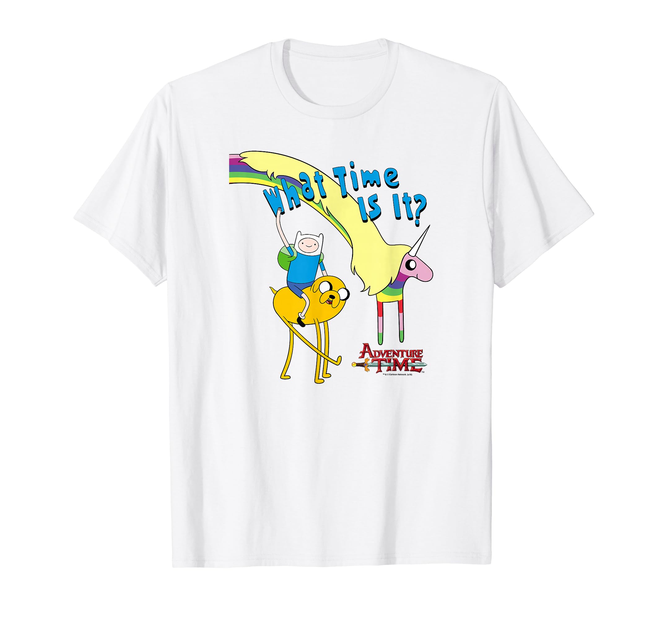 Adventure Time Finn and Jake Rainicorn Time T-Shirt