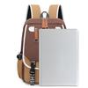 Junior High School Student Schoolbag Color Block Women's Backpack Men Large Capacity Backpack Computer Bag